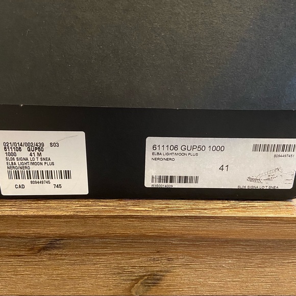 Saint Laurent court classic embroidered sneakers - Picture 12 of 14